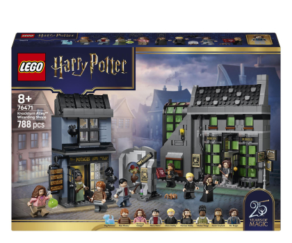 Klocki LEGO® LEGO HARRY POTTER 76471 Magiczne sklepy na ulicy śmiertelnego nok